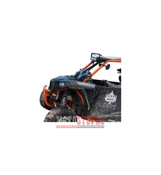 KLOCK WERKS WINDSHIELD UTV FLARE KIT DARK SMOKE