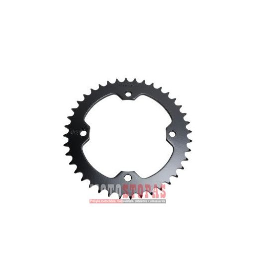 JT SPROCKETS ŽVAIGŽDĖ 40 TEETH 520 PITCH NATURAL C49 HIGH CARBON STEEL