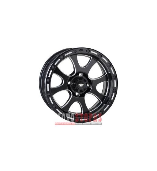 ITP RATLANKIS 15X7 BOLT PATTERN 4/110 OFFSET 5+2 BLACK