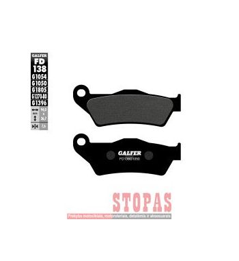GALFER STABDŽIŲ KALADĖLĖS YAMAHA/SUZUKI/APRILIA
