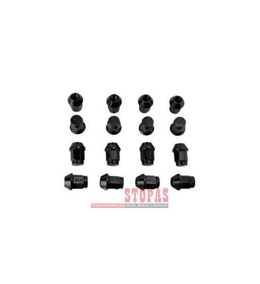 DWT DOUGLAS WHEEL VERŽLĖS RATLANKIUI 3/8 TAPR 16 VNT JUODA