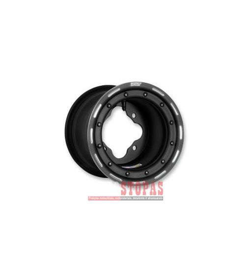 DWT DOUGLAS WHEEL RATLANKIS 10X8 4/110 3N+5N ALUMINUM BEADLOCK POWDER-COATED BLACK