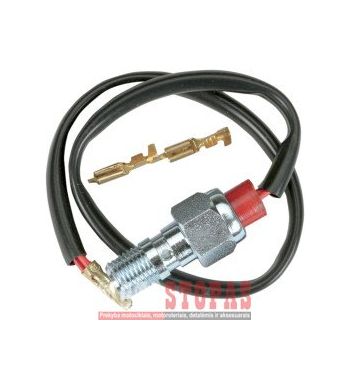 GOODRIDGE SINGLE BANJO BOLT WITH BRAKELIGHT SWITCH CHROME M10x1,00