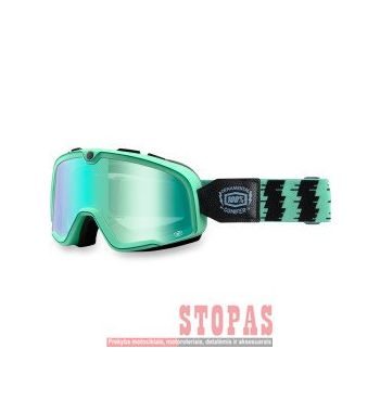 100% Akiniai Black| Cyan| Green