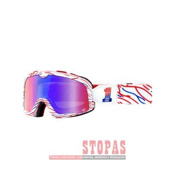 100% Akiniai Blue| Red| White
