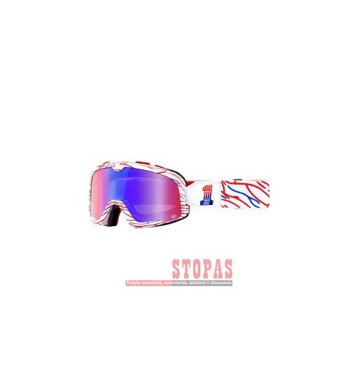 100% Akiniai Blue| Red| White