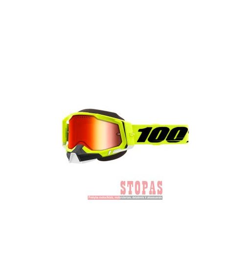 100% Akiniai Fluorescent Yellow