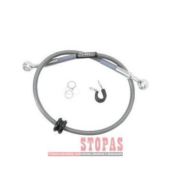 RUSSELL  Cycleflex Stainless Steel Rear Brake Line Silver KAWASAKI
