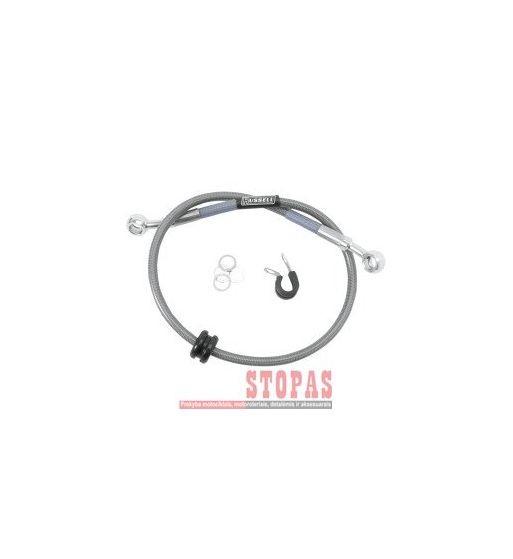 RUSSELL  Cycleflex Stainless Steel Rear Brake Line Silver KAWASAKI