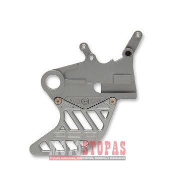 POWERSTANDS RACING GUARD REAR DISC ALUMINUM ANODIZED GUN METAL HONDA