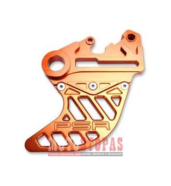 POWERSTANDS RACING GUARD REAR DISC ALUMINUM ANODIZED ORANGE KTM/HUSQVARNA