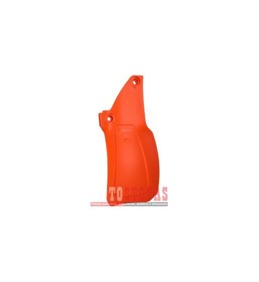 POLISPORT REAR SHOCK FLAP ORANGE KTM