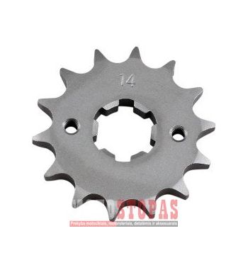 PARTS UNLIMITED Žvaigždė 14 TEETH PITCH 428 STEEL YAMAHA