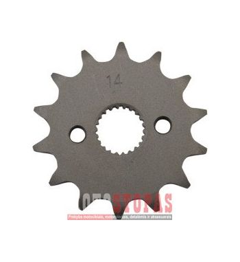 PARTS UNLIMITED Žvaigždė 14 TEETH PITCH 420 STEEL HONDA