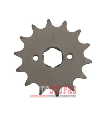 PARTS UNLIMITED Žvaigždė 14 TEETH PITCH 520 STEEL HONDA