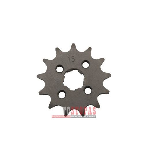 PARTS UNLIMITED Žvaigždė 13 TEETH PITCH 420 STEEL HONDA