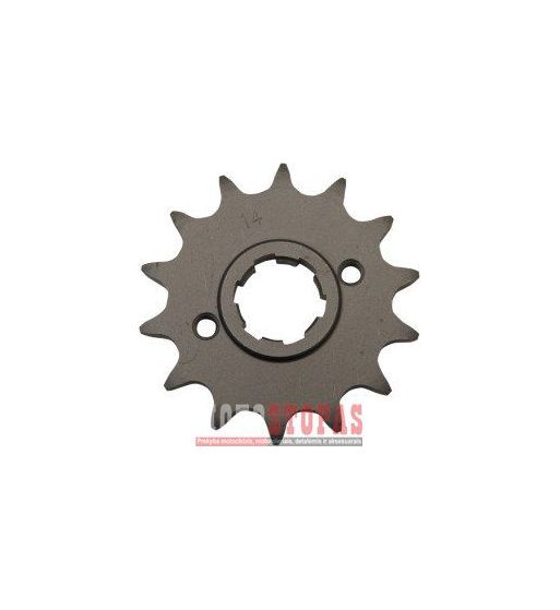 PARTS UNLIMITED Žvaigždė 14 TEETH PITCH 520 STEEL HONDA