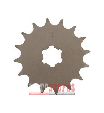 PARTS UNLIMITED Žvaigždė 16 TEETH PITCH 428 STEEL YAMAHA