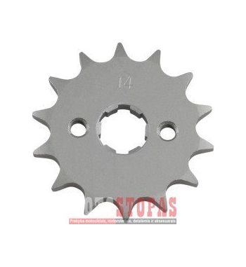 PARTS UNLIMITED Žvaigždė 14 TEETH PITCH 428 STEEL HONDA