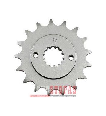 PARTS UNLIMITED Žvaigždė 17 TEETH PITCH 520 STEEL SUZUKI/KAWASAKI