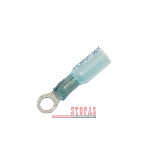 NAMZ RING TERMINAL 10 14-16 GAUGE (1,3-1,6MM) W/ HEAT SHRINK 25 PK