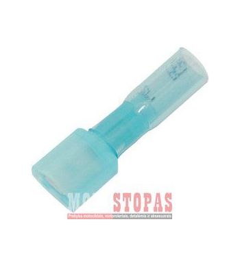 NAMZ MALE CONNECTOR 14-16 GAUGE(1,3-1,6MM) W/ HEAT SHRINK 25 PK
