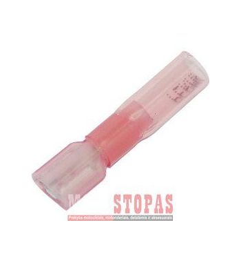 NAMZ FEMALE CONNECTOR 18-22 GAUGE (0,6-1MM) W/ HEAT SHRINK 25 PK