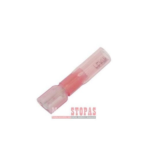 NAMZ FEMALE CONNECTOR 18-22 GAUGE (0,6-1MM) W/ HEAT SHRINK 25 PK