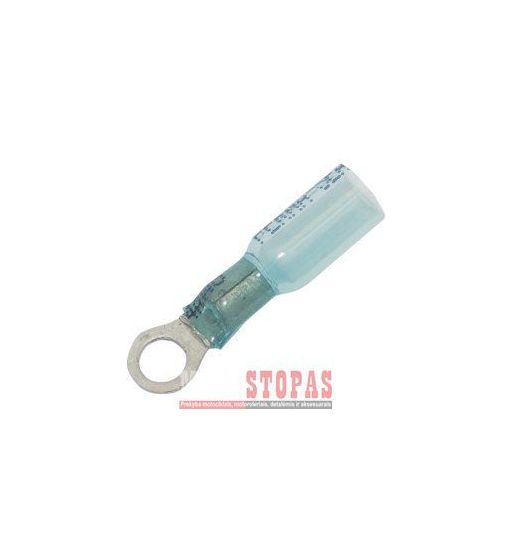NAMZ RING TERMINAL 10 14-16 GAUGE (1,3-1,6MM) W/ HEAT SHRINK 25 PK