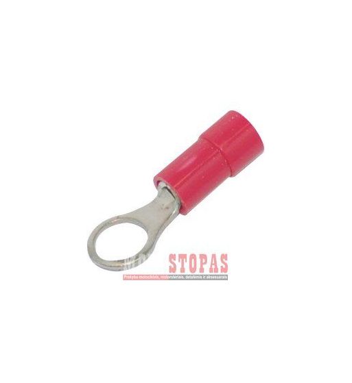 NAMZ RING TERMINAL 10 18-22 GAUGE (0,6-1MM) RED 25 PK 
