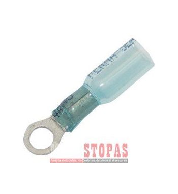 NAMZ RING TERMINAL 10 14-16 GAUGE (1,3-1,6MM) W/ HEAT SHRINK 25 PK