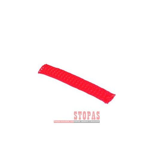 NAMZ SLEEVING BRAIDED RED 10'