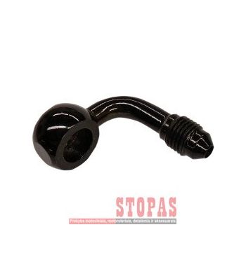 MAGNUM Antgalis FITTING CUSTOM REPLACEMENT AN3 90°/10mm BLACK PEARL