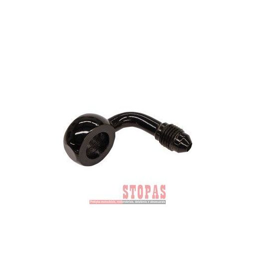 MAGNUM Antgalis FITTING CUSTOM REPLACEMENT AN3 90°/7/16" BLACK PEARL