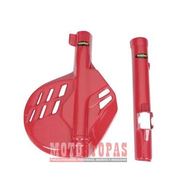 MAIER FORK/DISC GUARD CR/XR RED