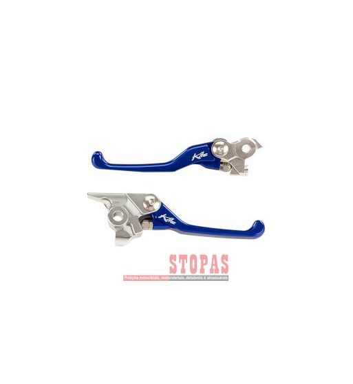 KITE SET BRAKE CLUTCH LEVER BLUE KTM/HUSQVARNA