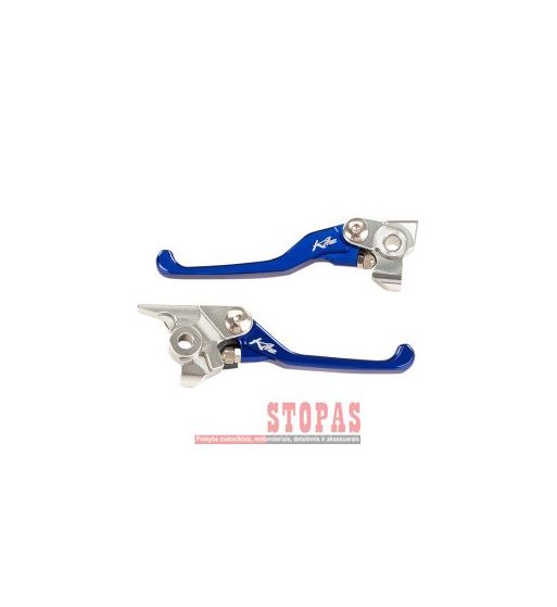 KITE SET BRAKE CLUTCH LEVER BLUE SHERCO