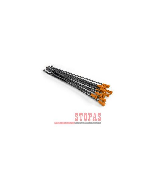 KITE STIPINŲ KOMPLEKTAS 21" FRONT ALUMINIUM REPLACEMENT KIT BLACK | ORANGE