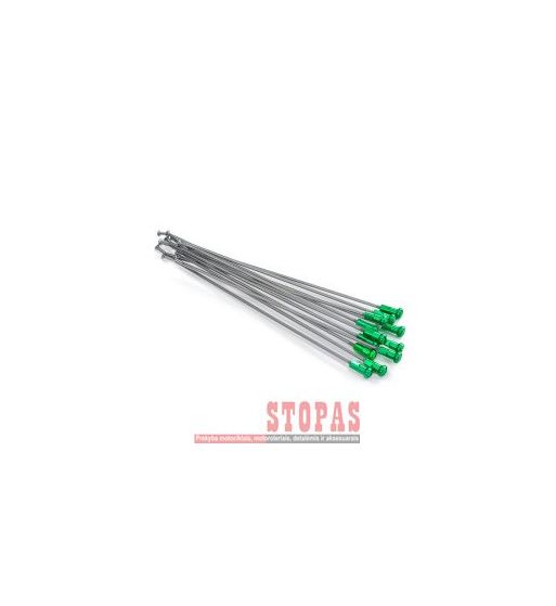 KITE STIPINŲ KOMPLEKTAS  21" FRONT ALUMINIUM REPLACEMENT KIT SILVER | GREEN