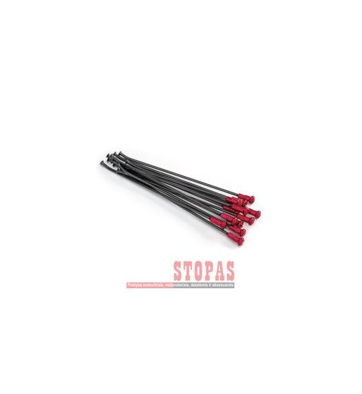 KITE STIPINŲ KOMPLEKTAS 18" Rear Alumium Black|Red