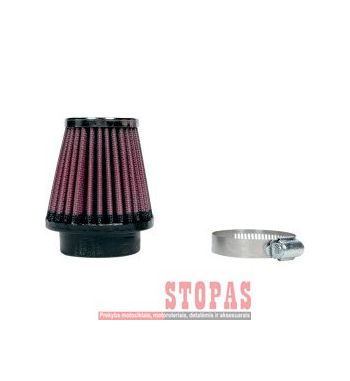 K & N Oro filtras Black| Chrome| Red