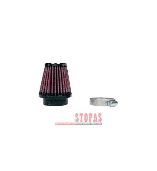 K & N Oro filtras Black| Chrome| Red