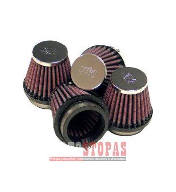K & N UNIVERSAL AIR FILTER ROUND TAPERED 54MM (SET OF 4 FILTERS)