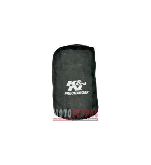 K & N AIR FILTER WRAP ROUND TAPERED BLACK