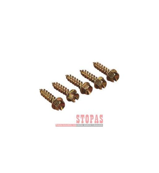 GOLD SCREWS SCREWS GOLD 7/16" (1000) 