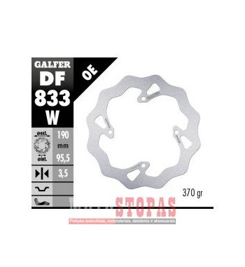 GALFER STABDŽIŲ DISKAS TM RACING