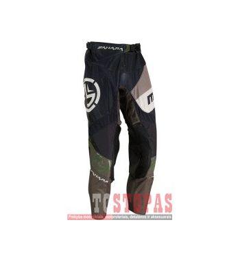 MOOSE RACING SOFT-GOODS Kelnės Black/Green - 30