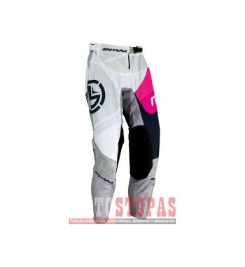 MOOSE RACING SOFT-GOODS Kelnės Navy/White/Magenta - 30