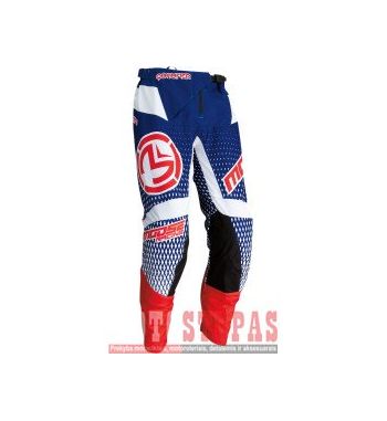 MOOSE RACING SOFT-GOODS Kelnės  Blue/White/Red - 32