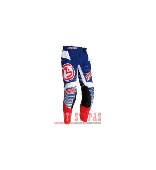 MOOSE RACING SOFT-GOODS Kelnės  Blue/White/Red - 32